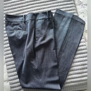 Ann Taylor Factory Signature Blue Patterned Trousers